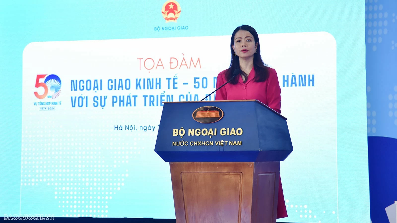 Ngoại giao kinh tế: Tiếp tục sứ mệnh đóng góp cho kỷ nguyên vươn mình của đất nước Ngoại giao kinh tế: Tiếp tục sứ mệnh đóng góp cho kỷ nguyên vươn mình của đất nước