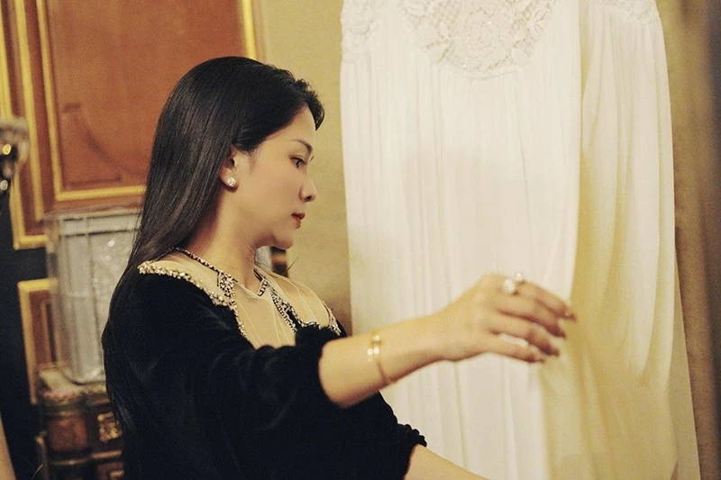 NTK Ngô Diễm Hương chuẩn bị cho Tuần lễ Thời trang NTK Ngô Diễm Hương chuẩn bị cho Tuần lễ Thời trang