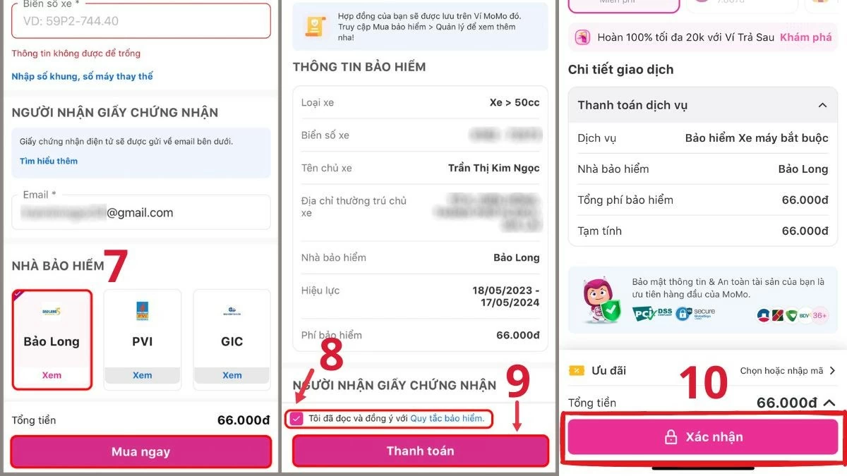 Top 5 cách mua bảo hiểm xe máy online nhanh chóng và hiệu quả Top 5 cách mua bảo hiểm xe máy online nhanh chóng và hiệu quả