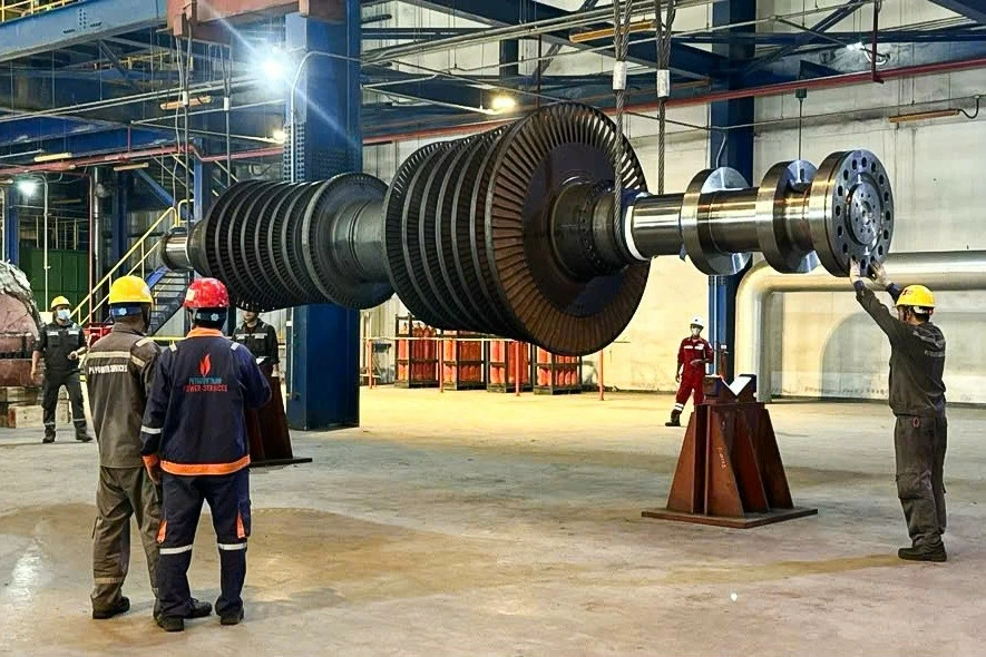 Hoạt động trung tu tổ máy số 2 NMNĐ Vũng Áng 1 được đảm bảo hiệu quả, an toàn. (Nguồn: PVN) Hoạt động trung tu tổ máy số 2 NMNĐ Vũng Áng 1 được đảm bảo hiệu quả, an toàn. (Nguồn: PVN)