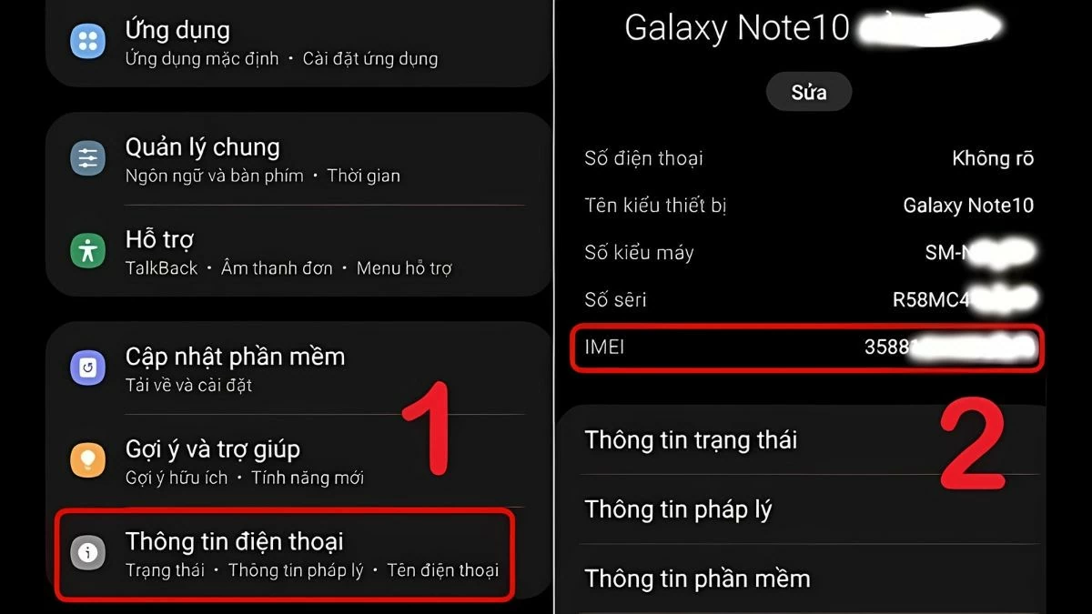 Hướng dẫn cách check IMEI Samsung chính hãng trên điện thoại Hướng dẫn cách check IMEI Samsung chính hãng trên điện thoại