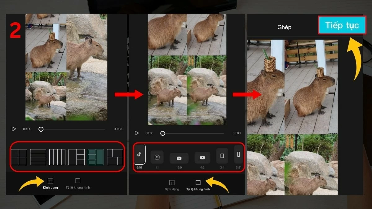 Cách ghép ảnh trên iPhone nhanh chóng và vô cùng tiện lợi Cách ghép ảnh trên iPhone nhanh chóng và vô cùng tiện lợi