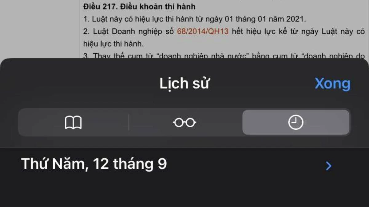 Cách xoá lịch sử trên iPhone để bảo mật, tiết kiệm bộ nhớ hiệu quả Cách xoá lịch sử trên iPhone để bảo mật, tiết kiệm bộ nhớ hiệu quả