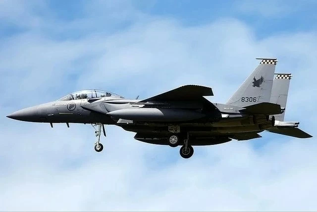 Máy bay tiêm kích F15SG của Không quân Singapore. (Nguồn: Air Force Technology) Máy bay tiêm kích F15SG của Không quân Singapore. (Nguồn: Air Force Technology)