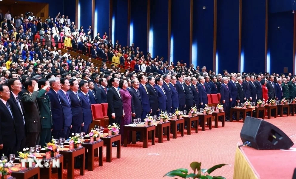 Phiên khai mạc trọng thể Đại hội đại biểu toàn quốc Mặt trận Tổ quốc Việt Nam lần thứ X Phiên khai mạc trọng thể Đại hội đại biểu toàn quốc Mặt trận Tổ quốc Việt Nam lần thứ X