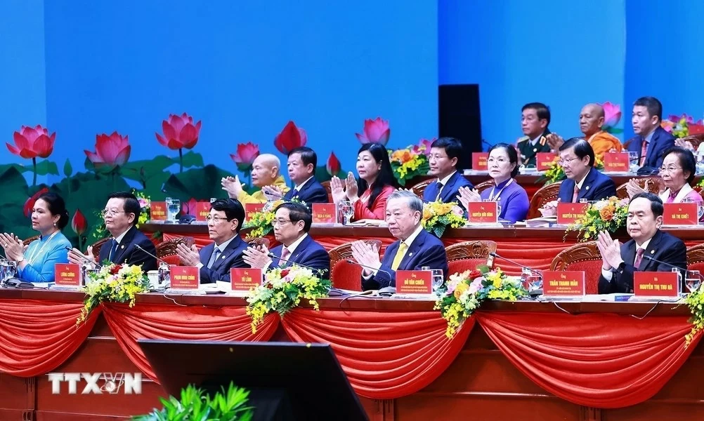 Tổng Bí thư, Chủ tịch nước Tô Lâm phát biểu chỉ đạo tại Đại hội đại biểu toàn quốc MTTQ Việt Nam lần thứ X Tổng Bí thư, Chủ tịch nước Tô Lâm phát biểu chỉ đạo tại Đại hội đại biểu toàn quốc MTTQ Việt Nam lần thứ X