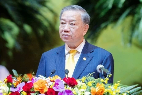 Tổng Bí thư, Chủ tịch nước Tô Lâm dự và phát biểu chỉ đạo tại Đại hội. (Nguồn: daibieunhandan) Tổng Bí thư, Chủ tịch nước Tô Lâm dự và phát biểu chỉ đạo tại Đại hội. (Nguồn: daibieunhandan)