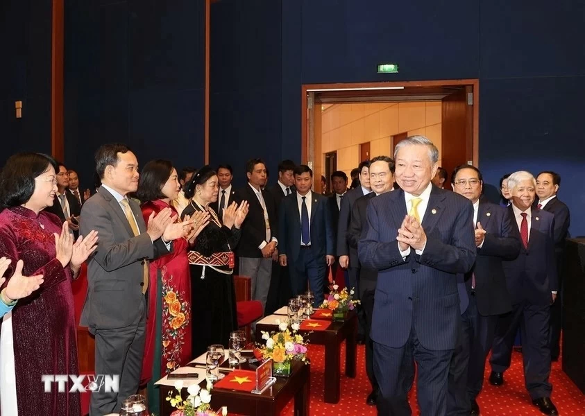 Tổng Bí thư, Chủ tịch nước Tô Lâm phát biểu chỉ đạo tại Đại hội đại biểu toàn quốc MTTQ Việt Nam lần thứ X Tổng Bí thư, Chủ tịch nước Tô Lâm phát biểu chỉ đạo tại Đại hội đại biểu toàn quốc MTTQ Việt Nam lần thứ X