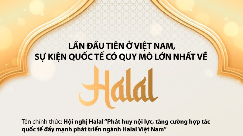 Sự kiện quốc tế có quy mô lớn nhất về Halal, thị trường ngàn tỷ USD sắp diễn ra tại Việt Nam
