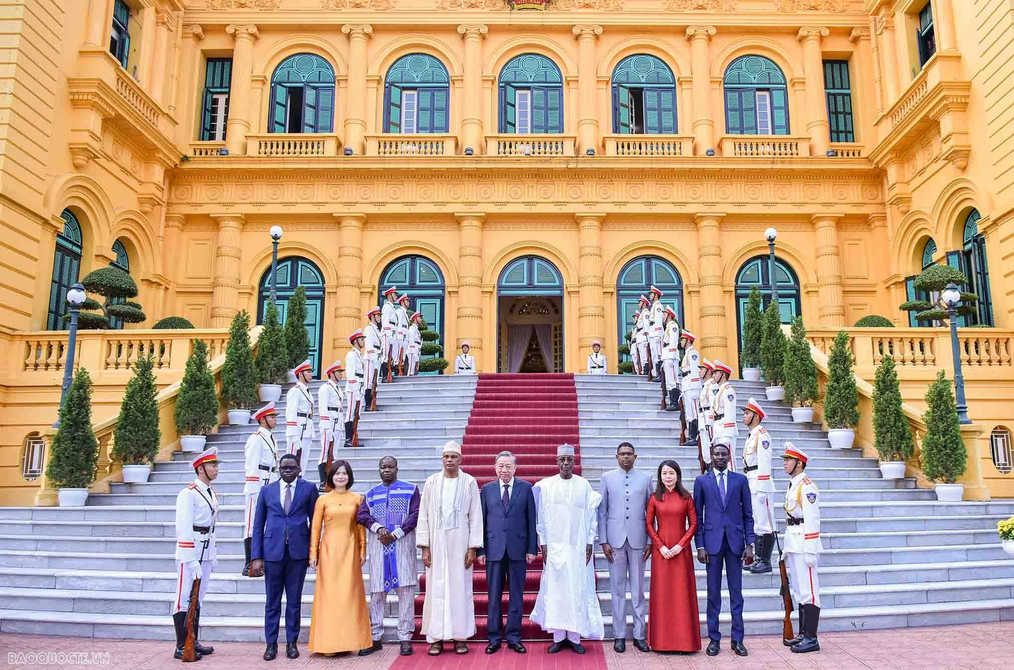 Tổng Bí thư, Chủ tịch nước Tô Lâm tiếp các Đại sứ trình Quốc thư Tổng Bí thư, Chủ tịch nước Tô Lâm tiếp các Đại sứ trình Quốc thư