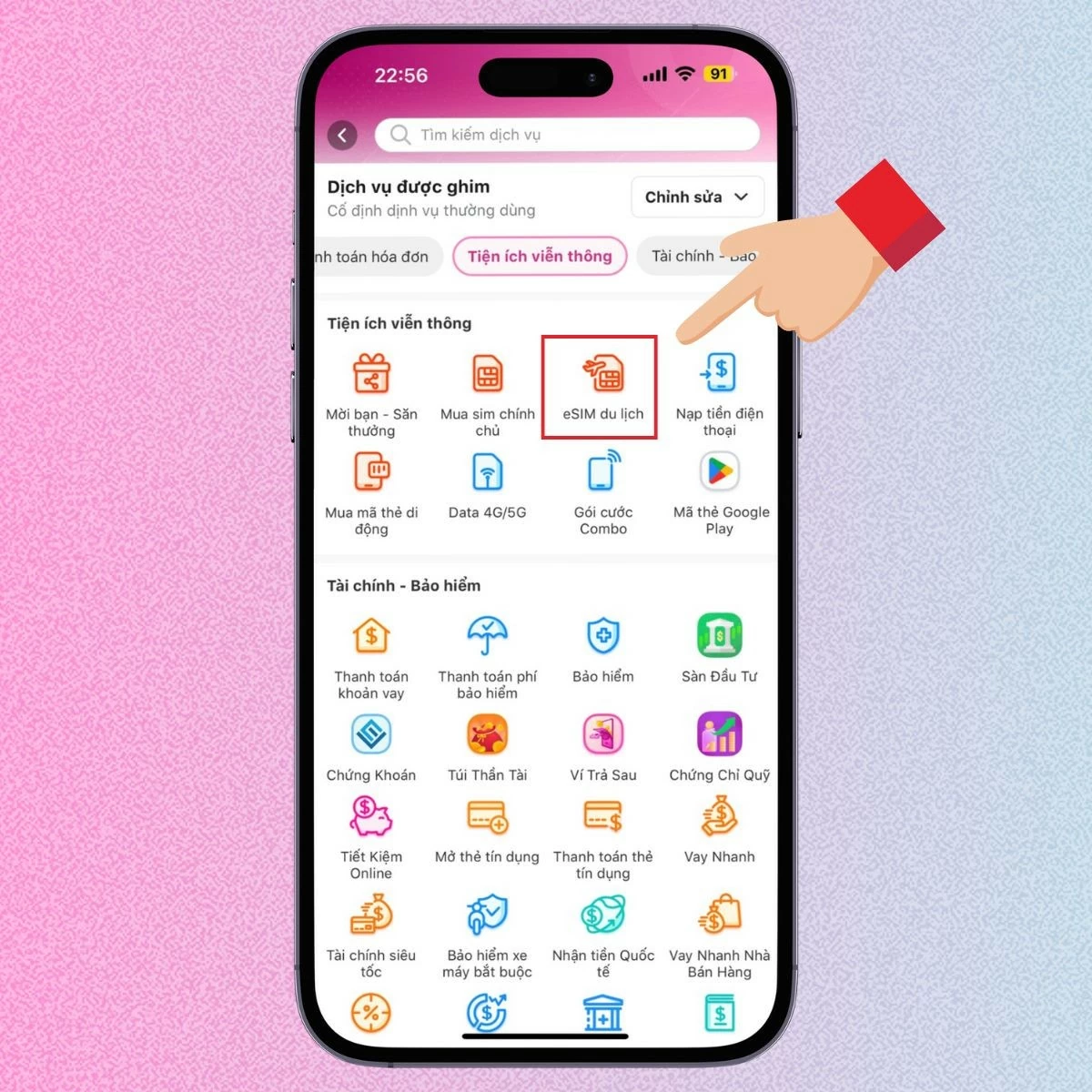 Cách mua eSIM chính chủ trên ứng dung MoMo nhanh chóng Cách mua eSIM chính chủ trên ứng dung MoMo nhanh chóng
