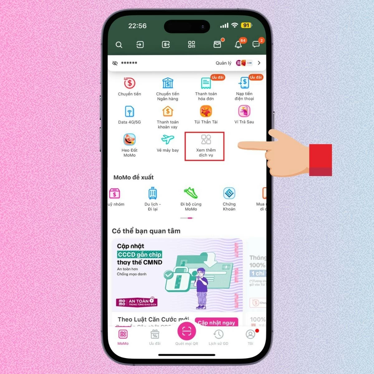 Cách mua eSIM chính chủ trên ứng dung MoMo nhanh chóng Cách mua eSIM chính chủ trên ứng dung MoMo nhanh chóng