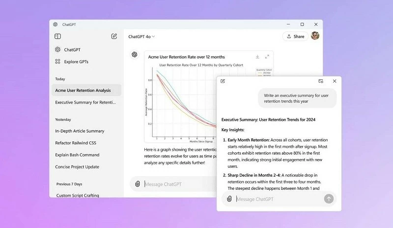 ChatGPT chính thức có phiên bản dành cho Windows ChatGPT chính thức có phiên bản dành cho Windows