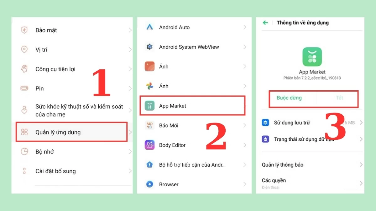 Xóa App Market trên OPPO, xoá ứng dụng có sẵn trên OPPO đơn giản Xóa App Market trên OPPO, xoá ứng dụng có sẵn trên OPPO đơn giản