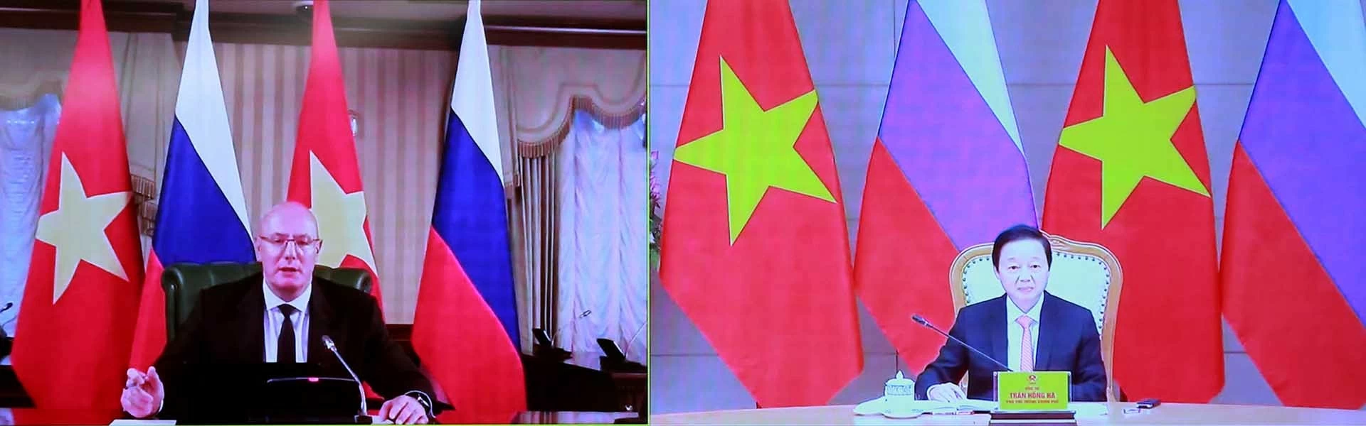 Phó Thủ tướng Trần Hồng Hà điện đàm với Phó Thủ tướng Liên bang Nga Phó Thủ tướng Trần Hồng Hà điện đàm với Phó Thủ tướng Liên bang Nga
