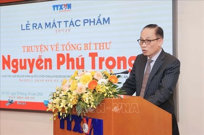 Tấm lòng của nhà văn Hàn Quốc dành cho cố Tổng Bí thư Nguyễn Phú Trọng Tấm lòng của nhà văn Hàn Quốc dành cho cố Tổng Bí thư Nguyễn Phú Trọng