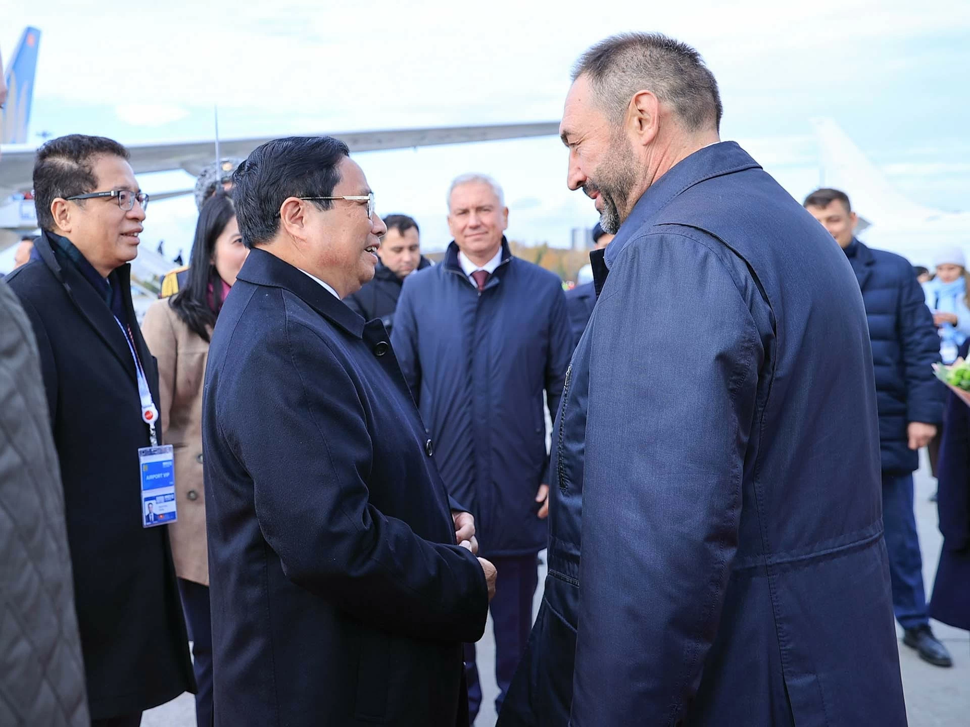 Thủ tướng Phạm Minh Chính tới Kazan, bắt đầu chuyến công tác tham dự Hội nghị BRICS mở rộng Thủ tướng Phạm Minh Chính tới Kazan, bắt đầu chuyến công tác tham dự Hội nghị BRICS mở rộng