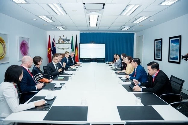 Australia sẵn sàng hợp tác, hỗ trợ cộng đồng doanh nghiệp hai nước trong chuyển đổi xanh Australia sẵn sàng hợp tác, hỗ trợ cộng đồng doanh nghiệp hai nước trong chuyển đổi xanh