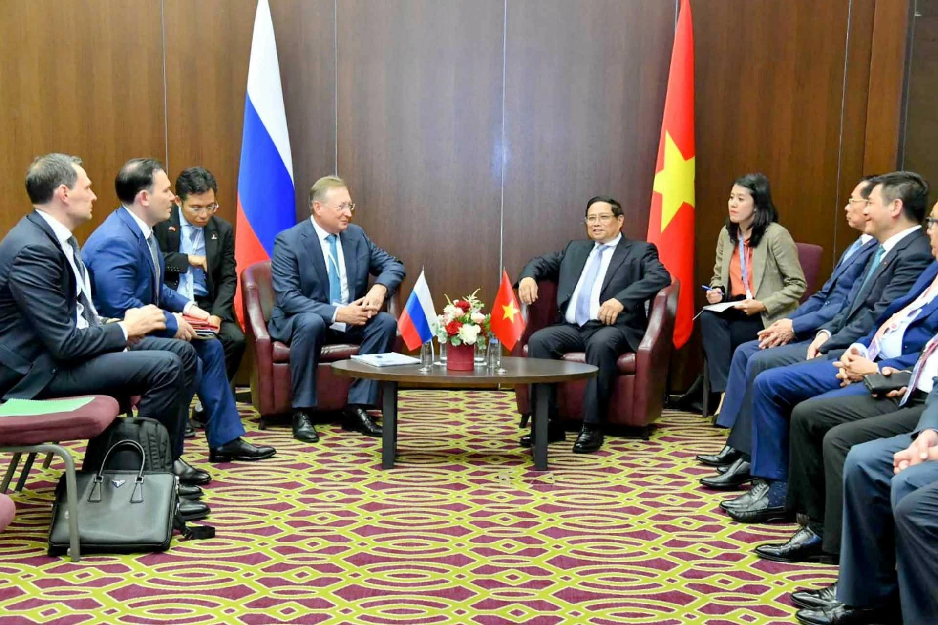 Thủ tướng Phạm Minh Chính tiếp Tổng giám đốc Công ty Zarubezhneft Thủ tướng Phạm Minh Chính tiếp Tổng giám đốc Công ty Zarubezhneft