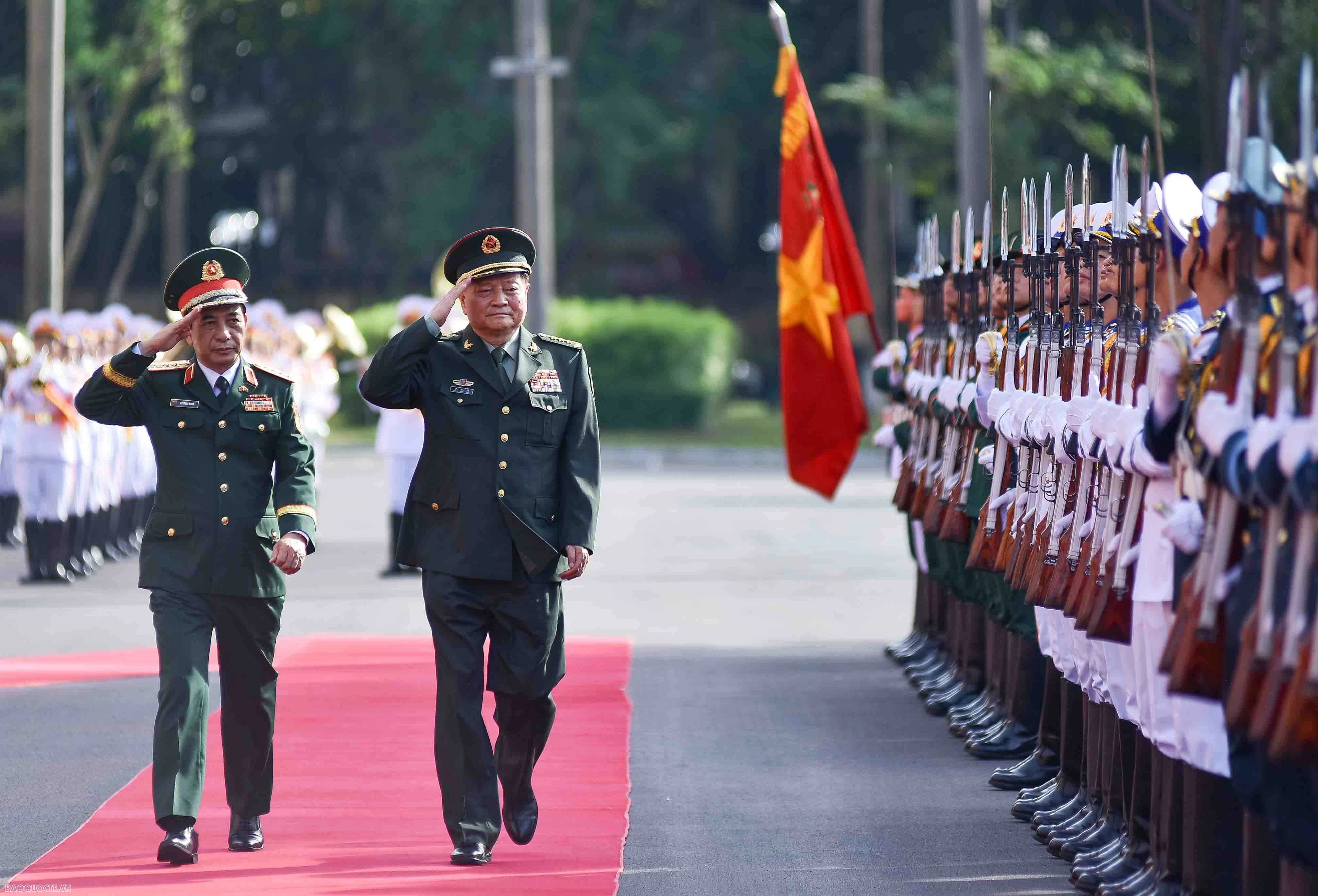Việt Nam-Trung Quốc ký ý định thư về tăng cường hợp tác quốc phòng Việt Nam-Trung Quốc ký Ý định thư về tăng cường hợp tác quốc phòng