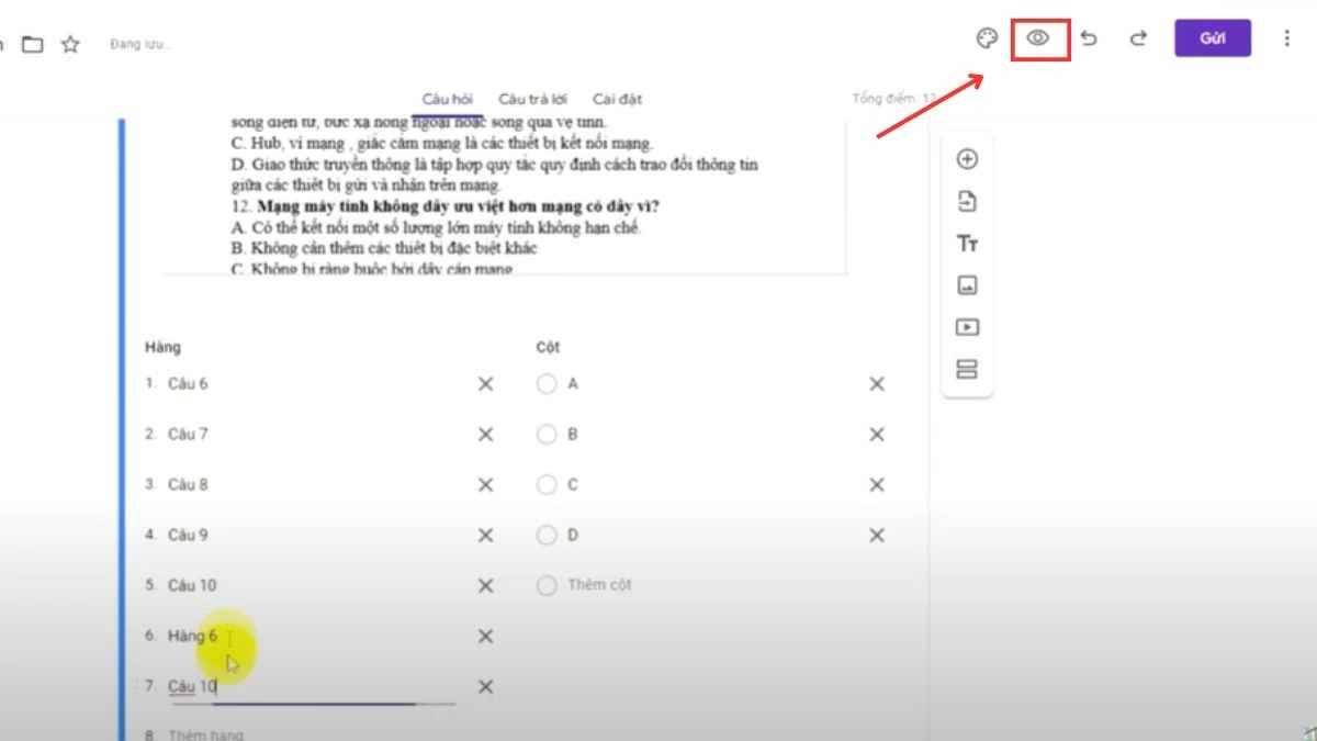 Cách tạo lưới trắc nghiệm trong Google biểu mẫu nhanh chóng Cách tạo lưới trắc nghiệm trong Google biểu mẫu nhanh chóng