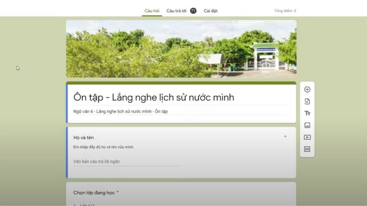 Cách tạo lưới trắc nghiệm trong Google biểu mẫu nhanh chóng Cách tạo lưới trắc nghiệm trong Google biểu mẫu nhanh chóng