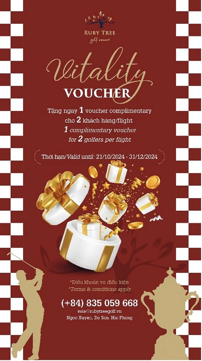 Chương trình Vitality Voucher với những ưu đãi hấp dẫn Chương trình Vitality Voucher với những ưu đãi hấp dẫn