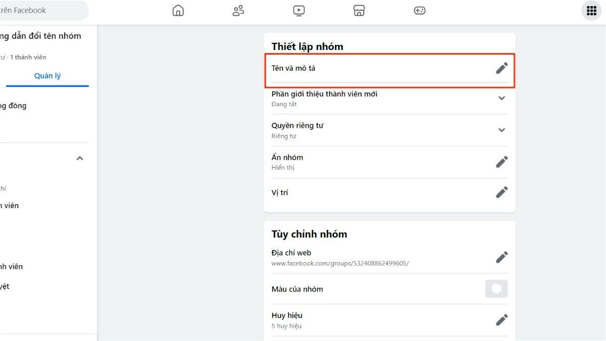Hướng dẫn cách thay đổi tên nhóm Facebook cực hấp dẫn Hướng dẫn cách thay đổi tên nhóm Facebook cực hấp dẫn