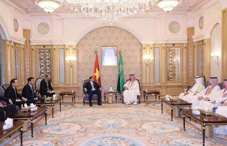 Thủ tướng Phạm Minh Chính thăm Saudi Arabia: Xung lực mới cho mối quan hệ một phần tư thế kỷ Thủ tướng Phạm Minh Chính thăm Saudi Arabia: Xung lực mới cho mối quan hệ một phần tư thế kỷ