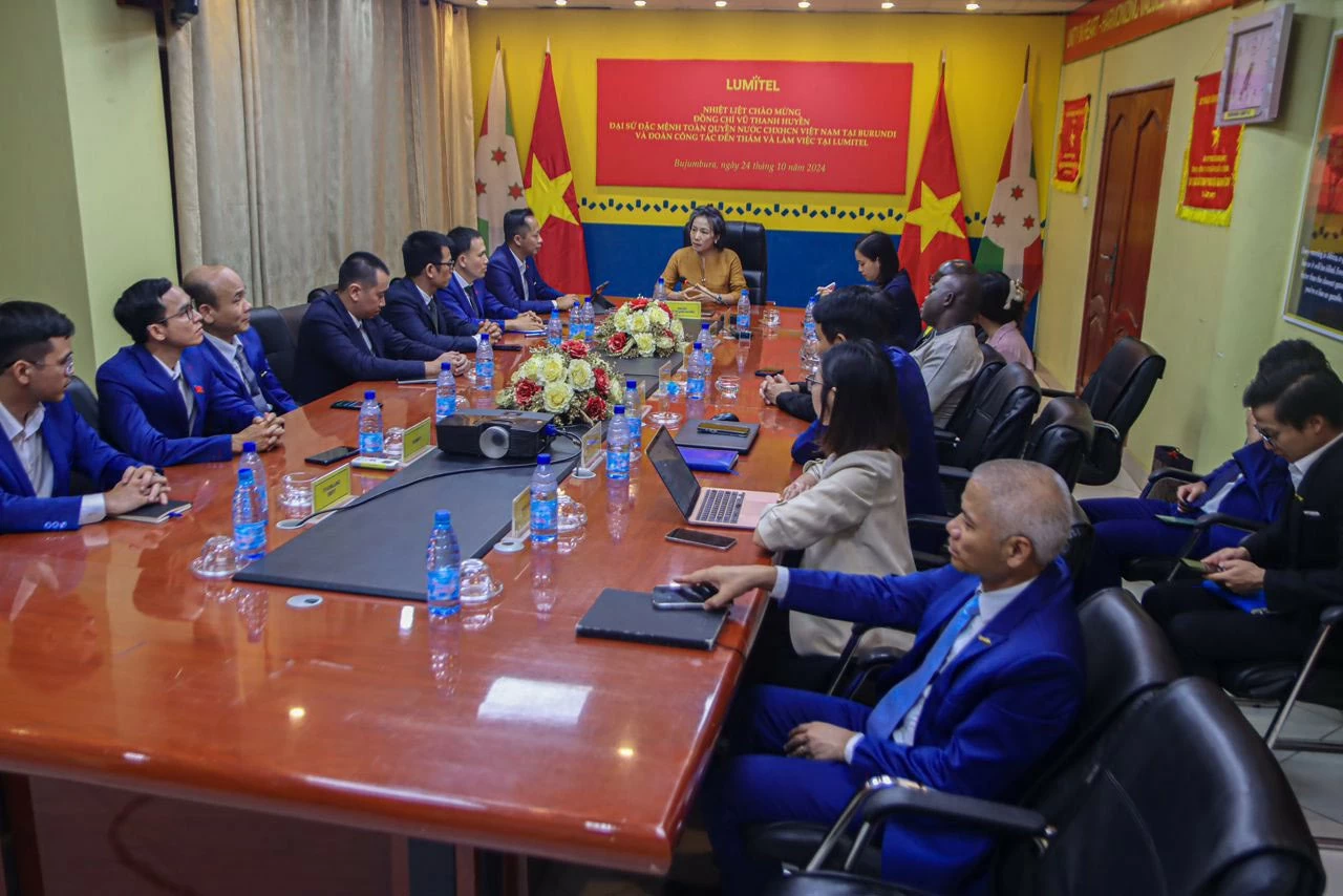 Đại sứ Vũ Thanh Huyền: Chuyến thăm của Tổng thống Burundi Đại sứ Vũ Thanh Huyền: Chuyến thăm của Tổng thống Burundi