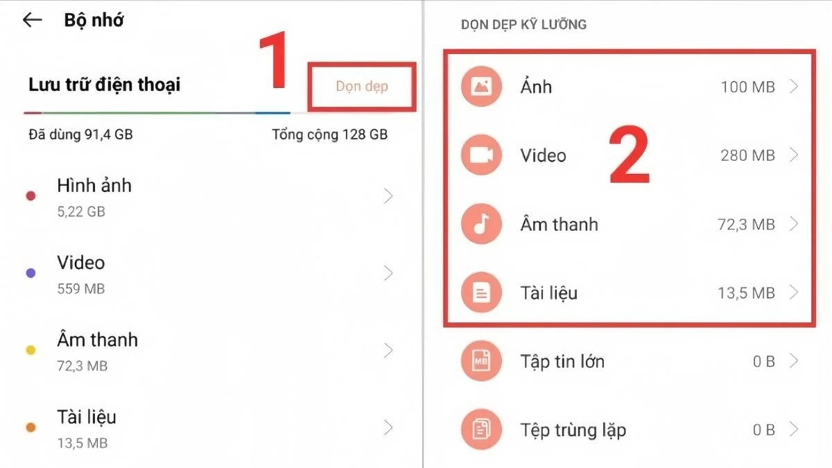 Top 11 cách giải phóng dung lượng cho điện thoại OPPO hiệu quả Top 11 cách giải phóng dung lượng cho điện thoại OPPO hiệu quả