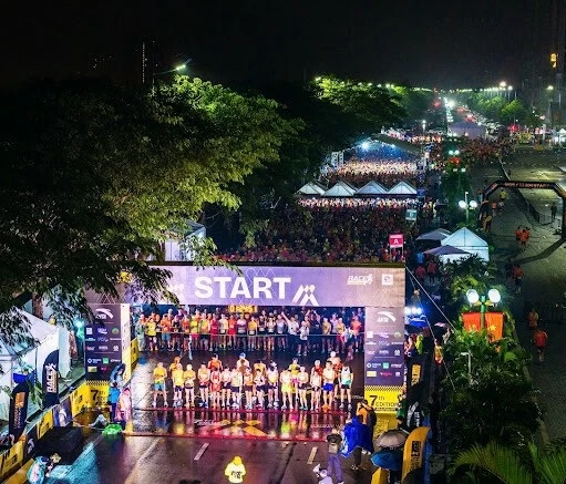 Hàng nghìn VĐV tham gia Longbien Marathon 2023. (Ảnh: LBM) Hàng nghìn VĐV tham gia Longbien Marathon 2023. (Ảnh: LBM)
