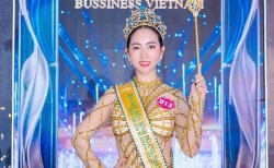 Người đẹp xứ Huế đăng quang Hoa hậu hoà bình Doanh nhân Việt Nam 2024