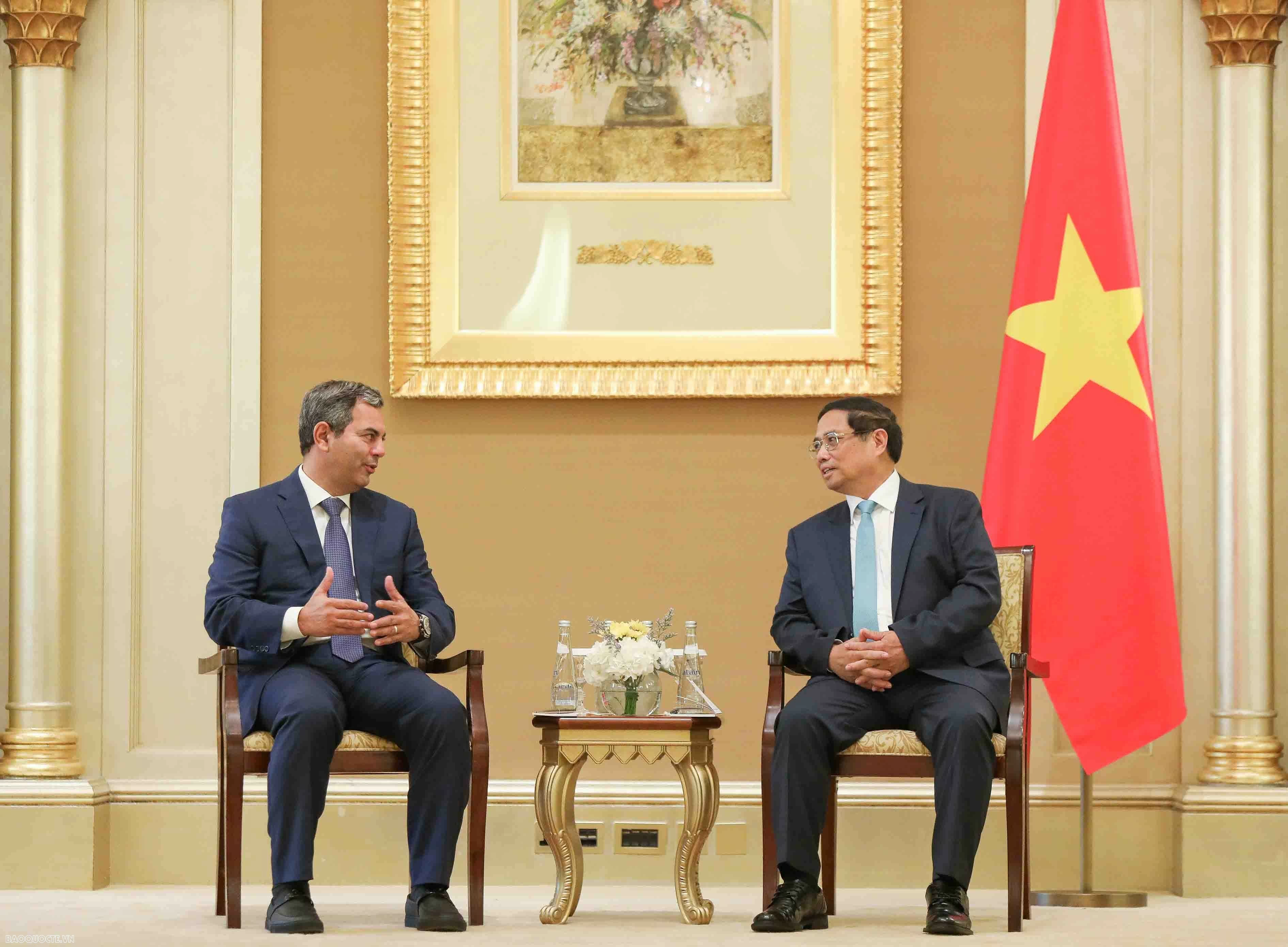 Thủ tướng mong muốn chuỗi đại siêu thị UAE sẽ chiếm 10 % trong thị phần xuất khẩu nông sản của Việt Nam Thủ tướng mong muốn chuỗi đại siêu thị UAE sẽ chiếm 10 % trong thị phần xuất khẩu nông sản của Việt Nam