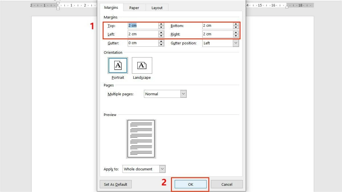 Hướng dẫn căn lề trong Word 2016, 2019, 2021 chuẩn nhất Hướng dẫn căn lề trong Word 2016, 2019, 2021 chuẩn nhất