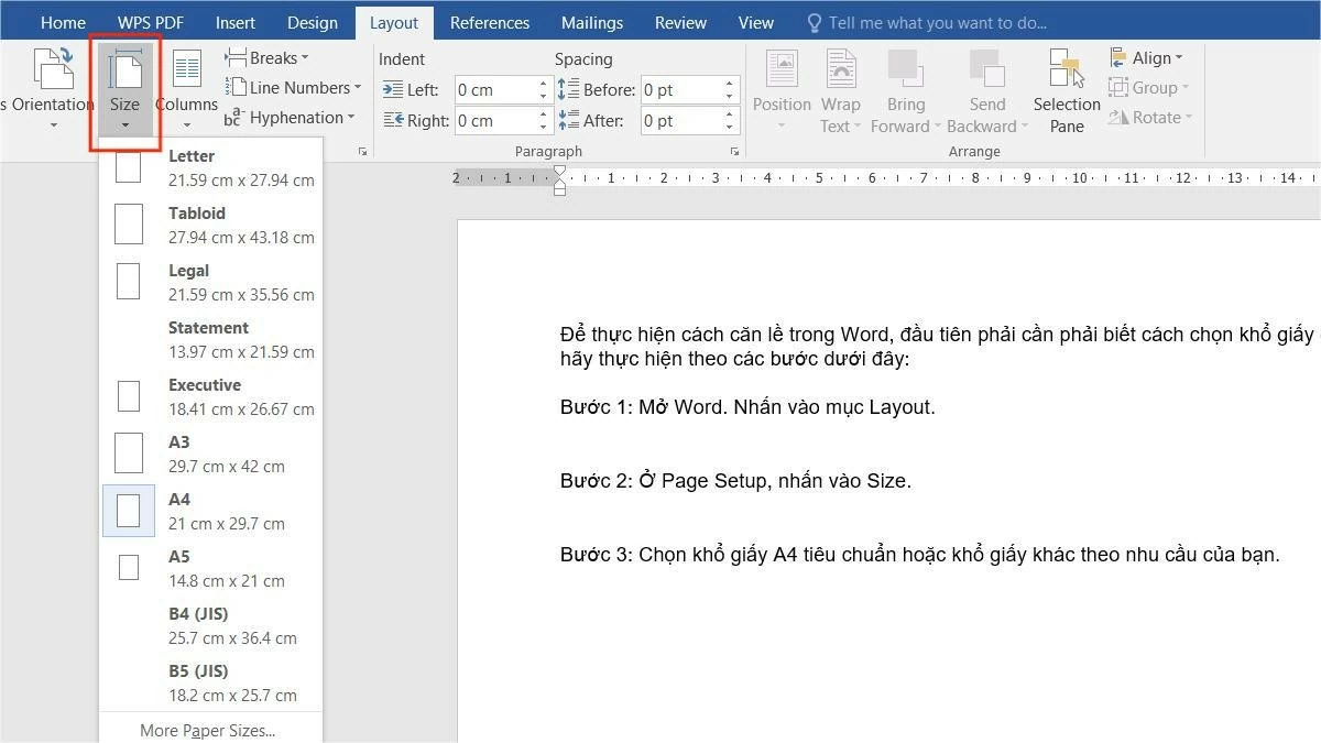 Hướng dẫn căn lề trong Word 2016, 2019, 2021 chuẩn nhất Hướng dẫn căn lề trong Word 2016, 2019, 2021 chuẩn nhất