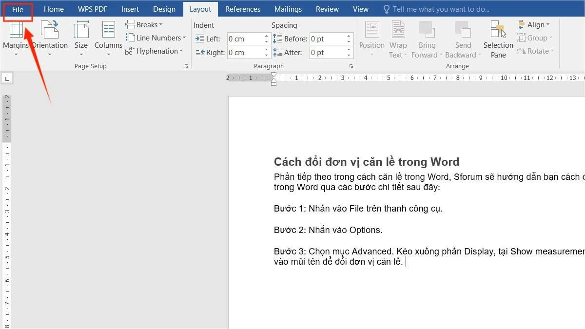 Hướng dẫn căn lề trong Word 2016, 2019, 2021 chuẩn nhất Hướng dẫn căn lề trong Word 2016, 2019, 2021 chuẩn nhất