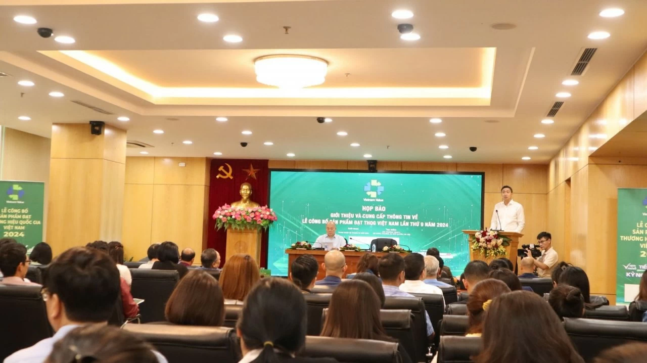 359 sản phẩm được công nhận đạt Thương hiệu quốc gia Việt Nam năm 2024 359 sản phẩm được công nhận đạt Thương hiệu quốc gia Việt Nam năm 2024