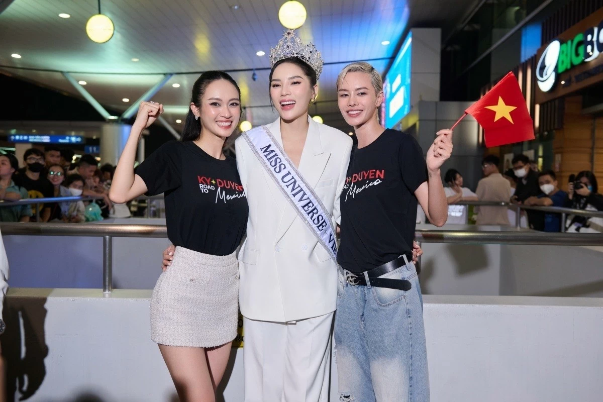 Hoa hậu Kỳ Duyên lên đường dự thi Miss Universe 2024 Hoa hậu Kỳ Duyên lên đường dự thi Miss Universe 2024