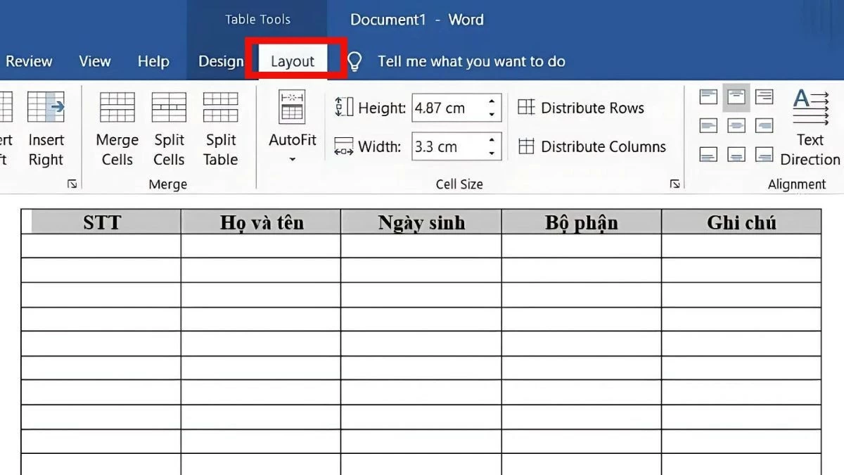 Lặp lại tiêu đề bảng trong Word đơn giản, chính xác Lặp lại tiêu đề bảng trong Word đơn giản, chính xác