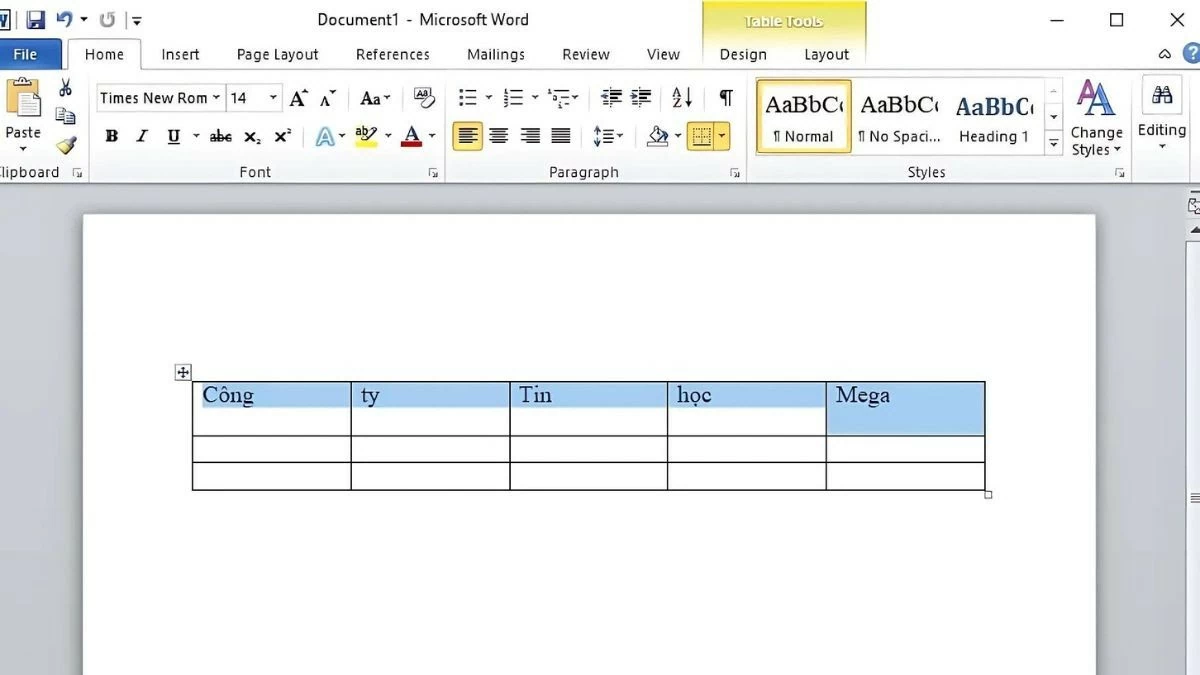 Lặp lại tiêu đề bảng trong Word đơn giản, chính xác Lặp lại tiêu đề bảng trong Word đơn giản, chính xác