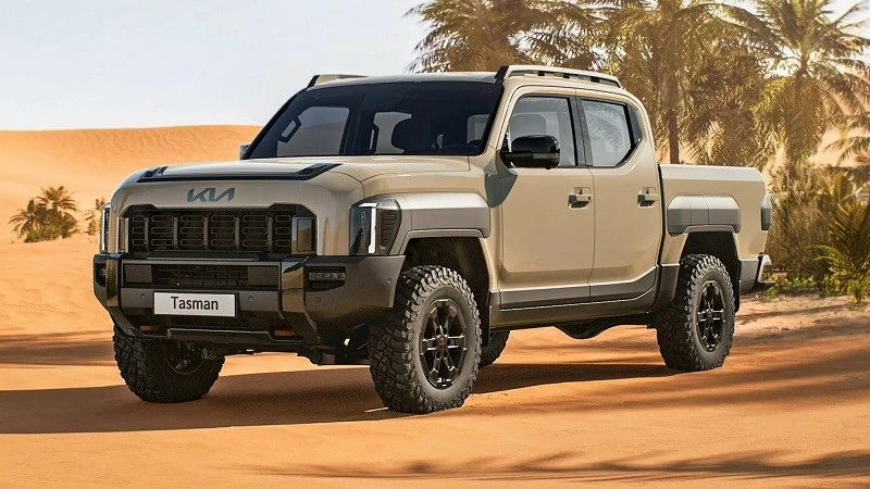 Xe bán tải Kia Tasman chính thức lộ diện, phả sức nóng lên Ford Ranger Xe bán tải Kia Tasman chính thức lộ diện, phả sức nóng lên Ford Ranger