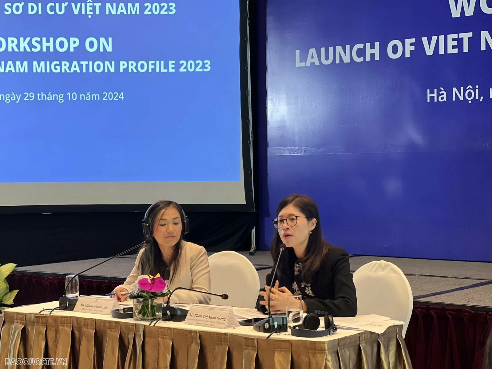 Phó Cục trưởng Cục Lãnh sự: Hồ sơ Di cư Việt Nam 2023 Phó Cục trưởng Cục Lãnh sự: Hồ sơ Di cư Việt Nam 2023