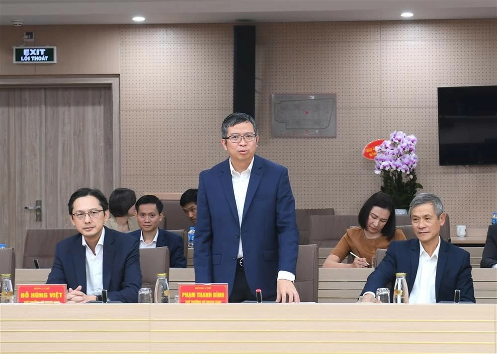 Thứ trưởng Phạm Thanh Bình phát biểu tại buổi gặp mặt. (Nguồn: Bộ Công an) Thứ trưởng Phạm Thanh Bình phát biểu tại buổi gặp mặt. (Nguồn: Bộ Công an)