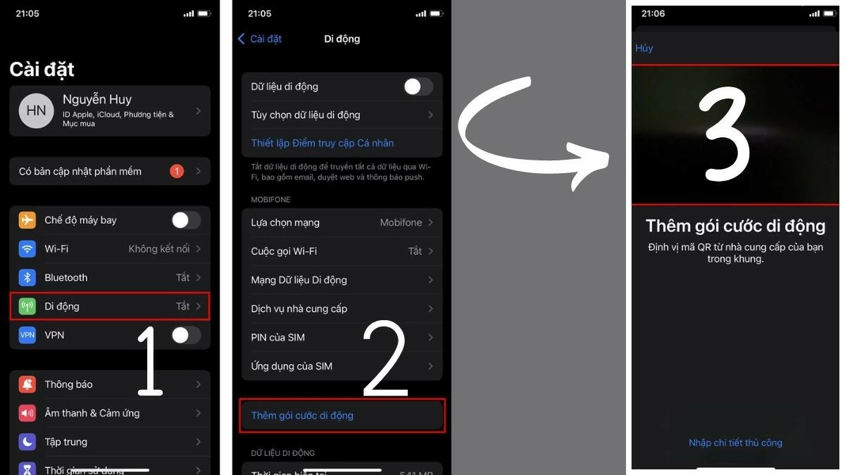Cách kích hoạt eSIM trên iPhone nhanh chóng và hiệu quả Cách kích hoạt eSIM trên iPhone nhanh chóng và hiệu quả