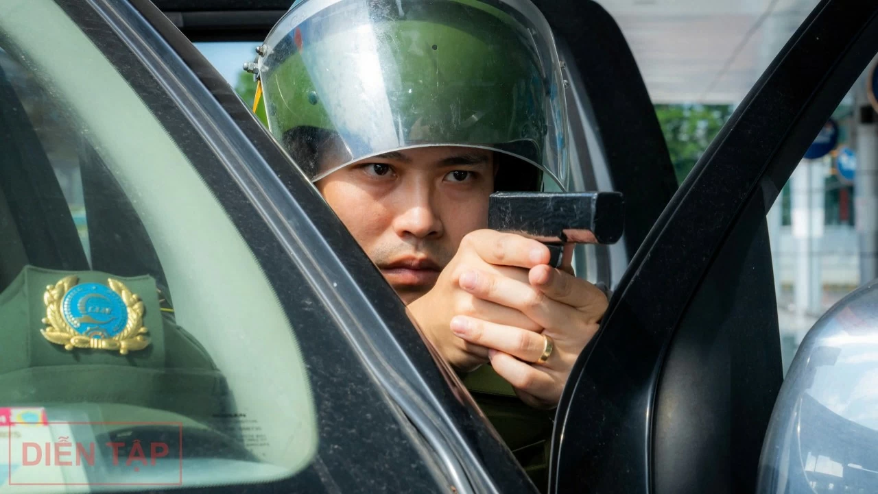 Hình ảnh diễn tập khẩn nguy an ninh năm 2024 tại Cảng HKQT Nội Bài Hình ảnh diễn tập khẩn nguy an ninh năm 2024 tại Cảng Hàng không Quốc tế Nội Bài