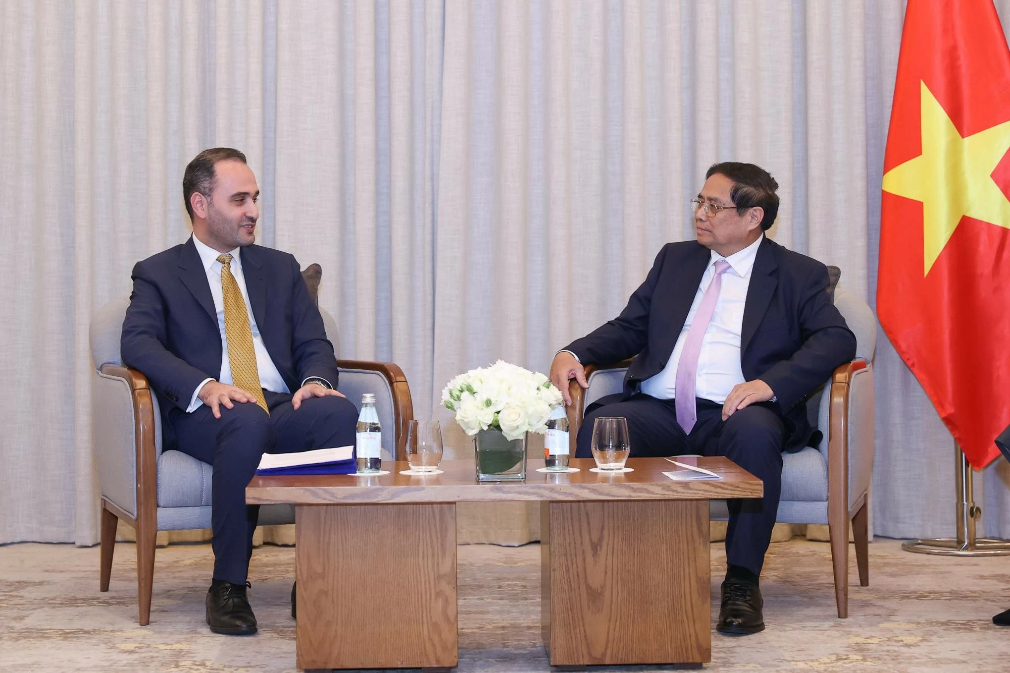 Những cuộc trao đổi thẳng thắn giữa doanh nghiệp Qatar với Thủ tướng Phạm Minh Chính Những cuộc trao đổi thẳng thắn giữa doanh nghiệp Qatar với Thủ tướng Phạm Minh Chính
