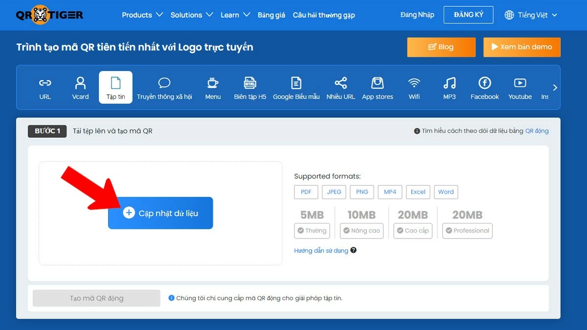Tạo mã QR cho tài liệu cực dễ và chuyên nghiệp Tạo mã QR cho tài liệu cực dễ và chuyên nghiệp