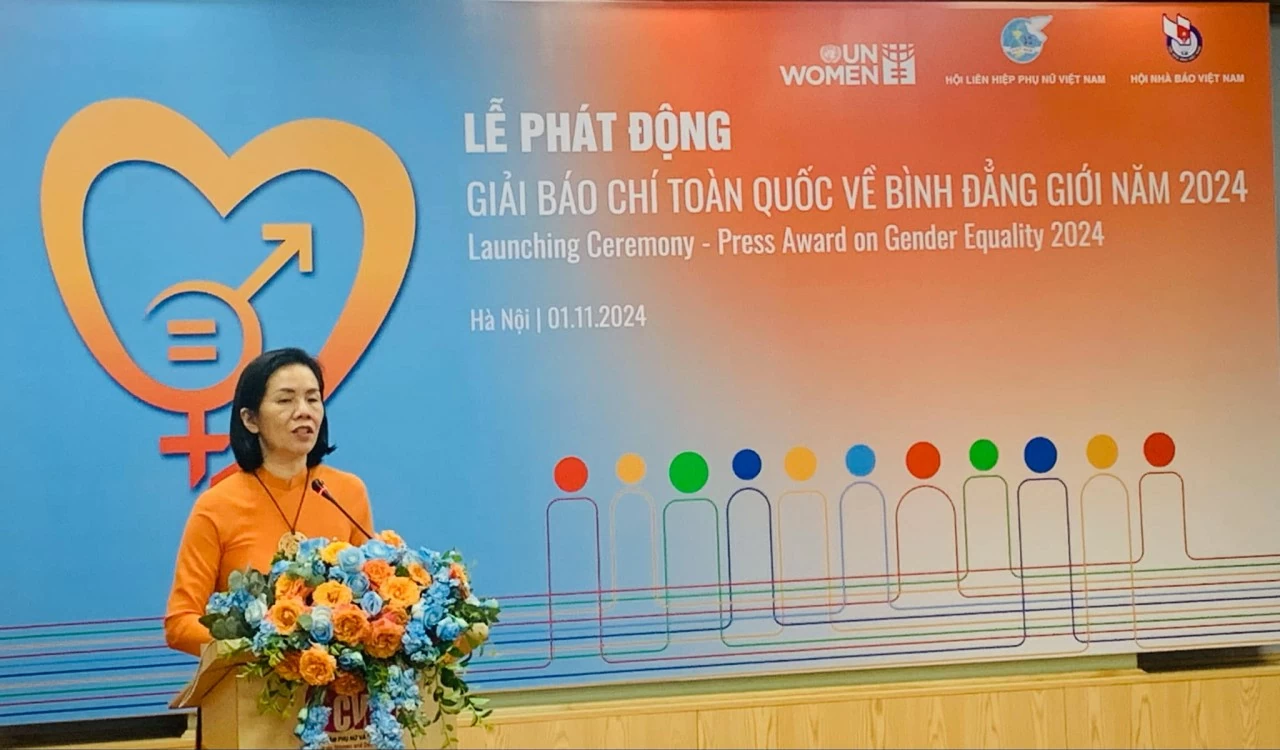 Lần đầu phát động giải báo chí toàn quốc về bình đẳng giới Lần đầu phát động giải báo chí toàn quốc về bình đẳng giới