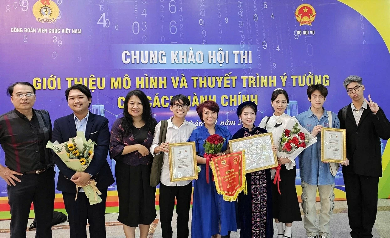 Công đoàn Bộ Ngoại giao tham dự Hội thi Giới thiệu mô hình và thuyết minh ý tưởng cải cách hành chính năm 2024 Công đoàn Bộ Ngoại giao tham dự Hội thi Giới thiệu mô hình và thuyết minh ý tưởng cải cách hành chính năm 2024
